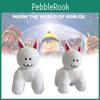 Классическая плюшевая игрушка Roblox Kitty с наполнителем из ПП хлопка для коллекционеров и детей