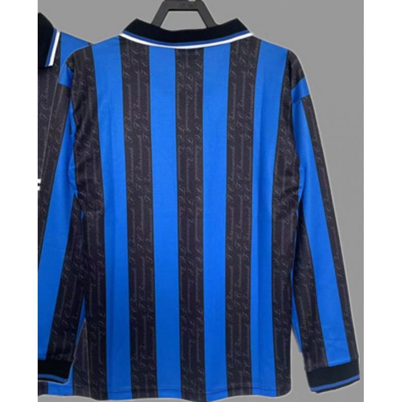 Inter Milan Retro Soccer Jersey Vintage Football Shirt Men Women Classic Baggio Ronaldo Zanetti Figo Adriano