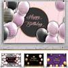 Happy Birthday Backdrop Banner Background Cloth Props Party Decorate