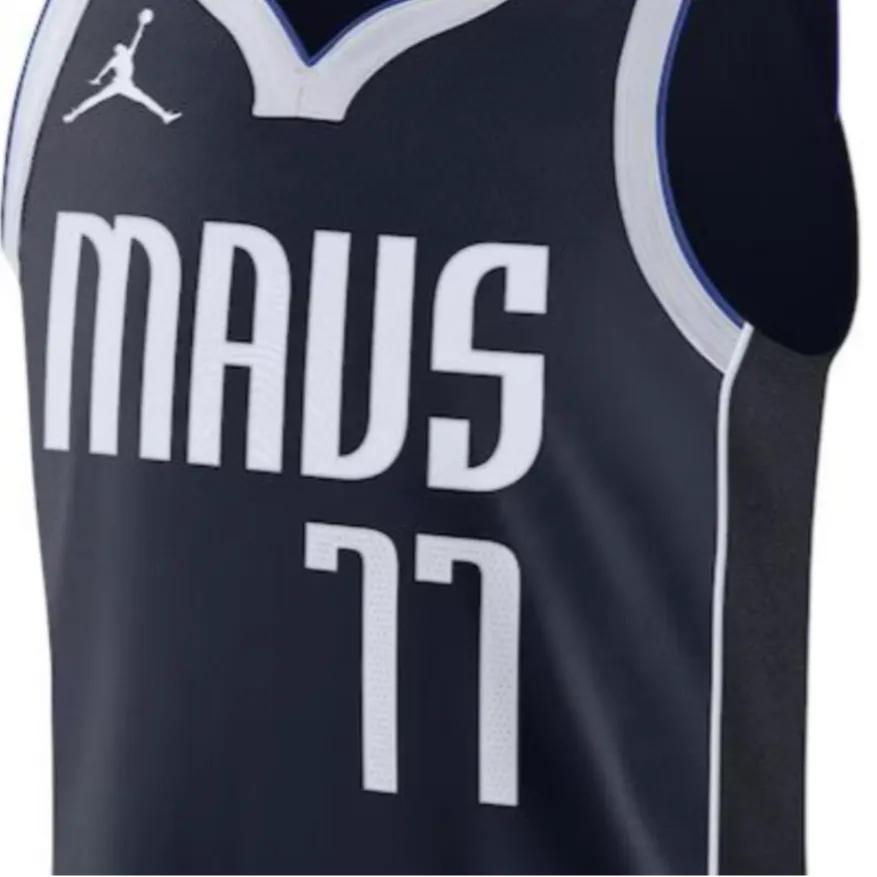 Jordan Air Jordan NBA Basketball Jersey Men's Marine Blue (Unisex) Basketball Jerseys DQ0144 420