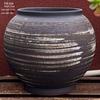 Vintage Ceramic Pot for Indoor/Outdoor Use – Large, Breathable Coarse Pottery for Green Plants, Tall Wide Mouth Design for Bougainvillea & Succulents