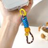 Fashion Keyring Creative Braided Lanyard Keychain for Phone Case Women Anti Lost Knot Rope Strap Car Key Chains Diy Accessories