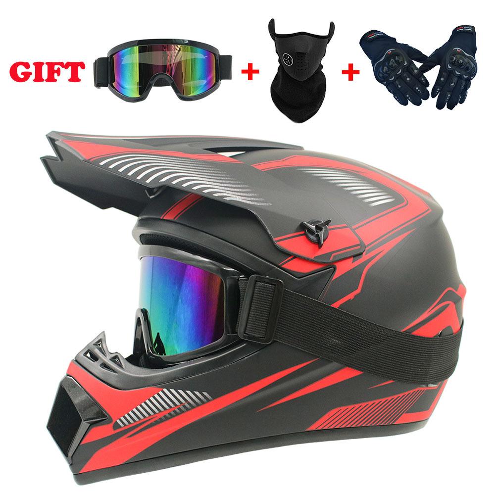 Off-road Helmet Motorcycle HELMET Mountain Bike Full Helmet Riding Helmet Four Seasons Motorcycle Off-road Helmet