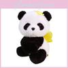 Plush Panda Toy With Soft Polyester Filling For Kids Birthday Gift