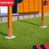 H-shaped column base for embedding, bracket, galvanized steel anchor, 90 mm
