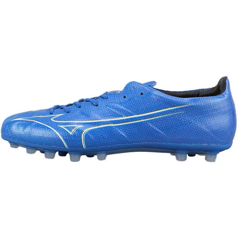 Mizuno Alpha AG Резиновые Шипы Искусственный Грунт Прочные Дышащие Легкие Футбольные Бутсы Мужские Синие Кроссовки P1GA246127