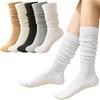 IFSUN Loose Knee Pile Perfect for High School Students and School Uniforms Women's Socks, Cute, Warm, Sole, Sweat-Wicking, Breathable, Antibacterial,