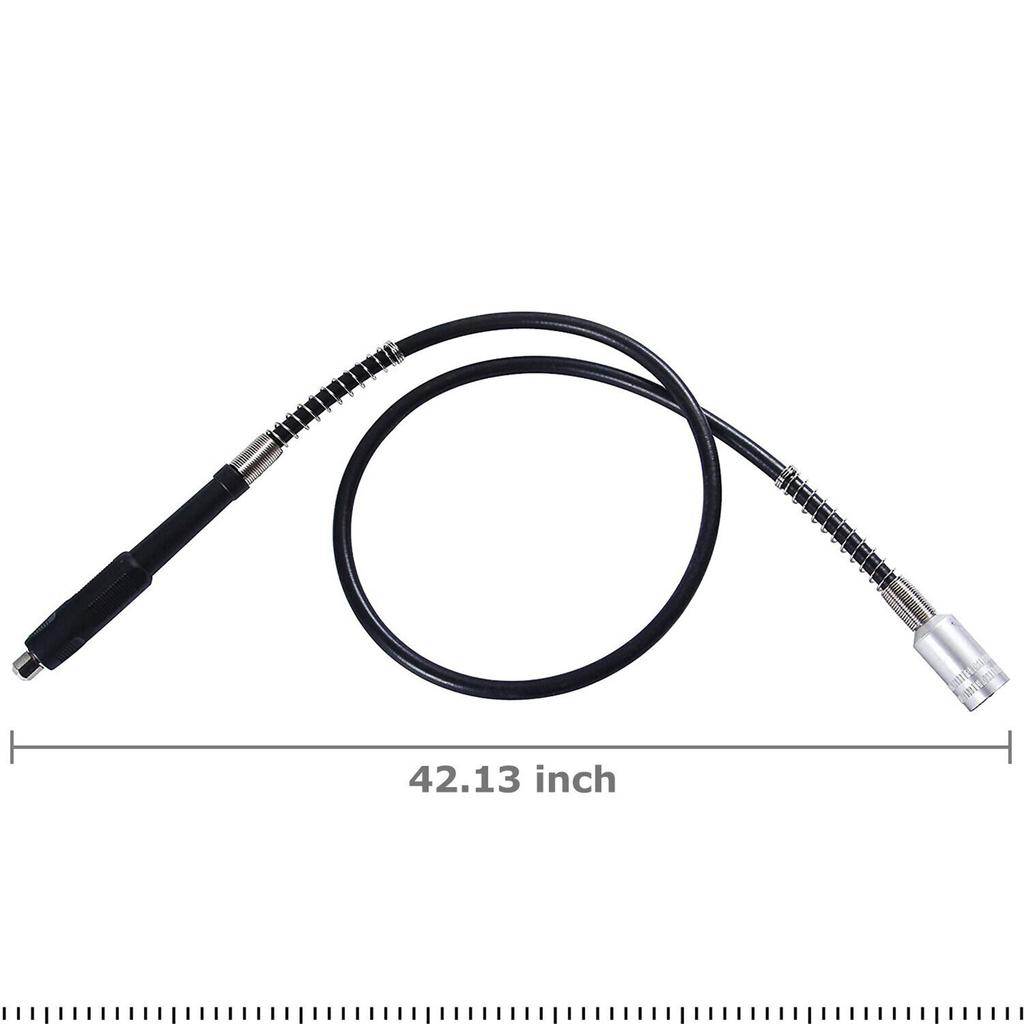 42 Inch Extension Flexible Shaft Rotary Drill Tool Drive Flex Shaft Attachment Rotary Grinder Tools For Grinding Polishing