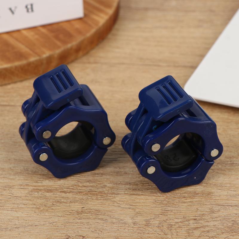 25/28Mm Heavy Duty Barbell Clips Collar Quick Release Locking Clamps Fixing Nut Clips For Weightlifting Fitness Accessories