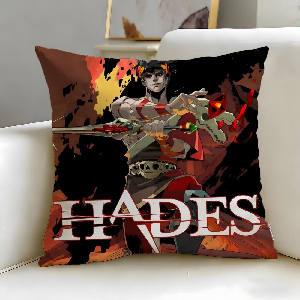 Популярная игра Hades Наволочка Мягкая Легко стираемая Наволочка Универсальная для Дивана Кровати Путешествий и Офиса