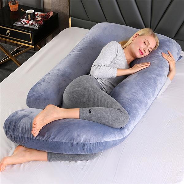 Pregnancy Pillow Sleeping Support Pillow For Pregnant Women J Shape Maternity Pillows Full Body Giant Maternity Pillow Waist Support