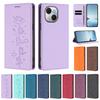 Милый Кот Кожаный Флип-Кошелек Чехол Для Tecno Pop 10 9 10C Spark 40 40C 30 30C Camon 30S Pro Тонкая Книжка RFID Защитный Чехол для Телефона