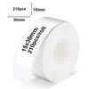 Label Tape Thermal Print Stickers 15x30mm 210PCS/Roll Waterproof Labels for Q31 Q30S Q30 D11 D30 D30S LI MI Q1 E1 Label Printers