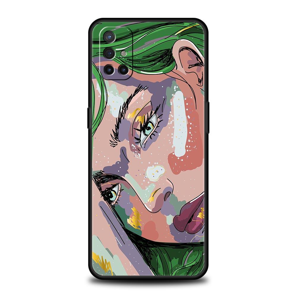 Чехол для телефона OnePlus 10 9 Pro 9T 9R 9RT 8T 8 7 6T 7T Nord 2 CE 5G N200 N10 N100 чехол Paris Art синяя бабочка девушка цветок