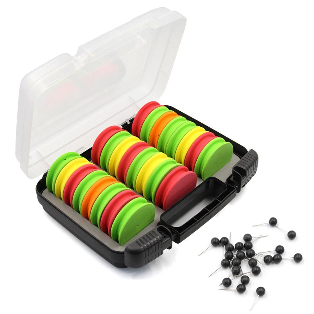 24 шт. Доска для намотки лески с ящиком для рыболовных снастей, намотчик лески, доска для крючков, инструменты для лески, рыболовные аксессуары