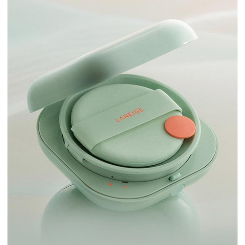 Laneige Neo Cushion Matte Foundation Set 15g + Refill 15g, 17C1 Cool Vanilla – Oil Control Matte, Smooth Coverage, Korean