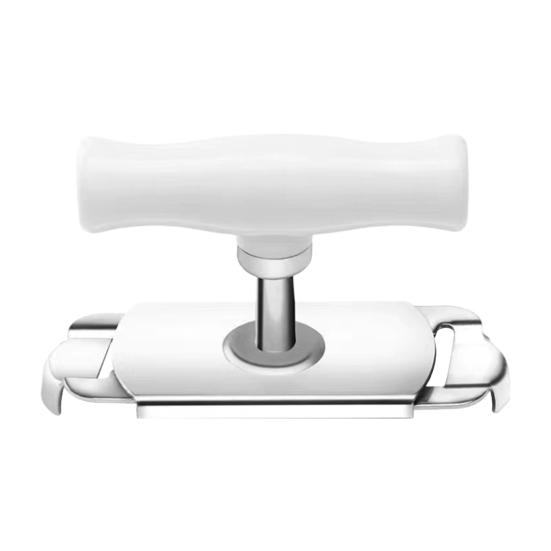 Jar Opener Adjustable Stainless Steel Lid Opener Easy Twist Gear Design Can Opener with Ergonomic Handle