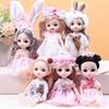 Несколько мини-кукол для девочек с подвижными суставами, одевающиеся куклы, новые куклы BJD для девочек