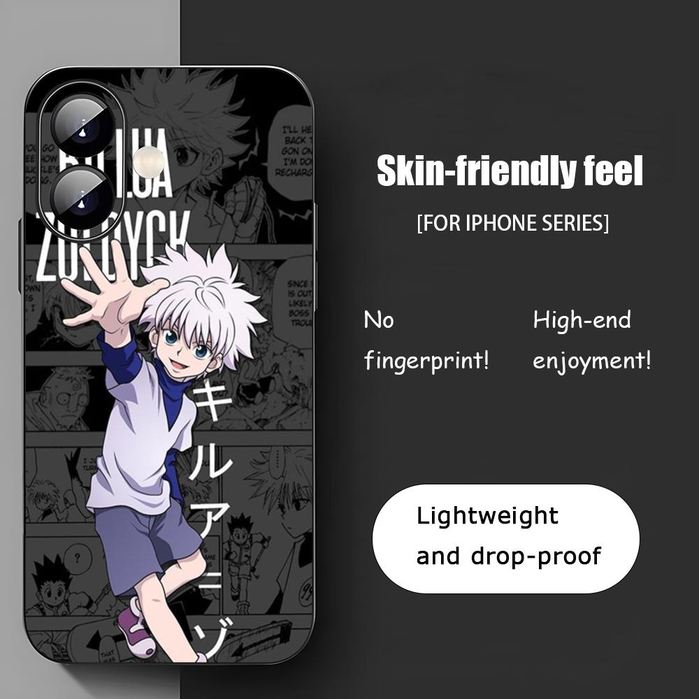 White Hot K-KilluAS Zol-dy-ck Phone Case For iPhone 17 16 15 14 13 12 11 X XR XS 8 Plus Mini Pro Max Soft black Shockproof Cover