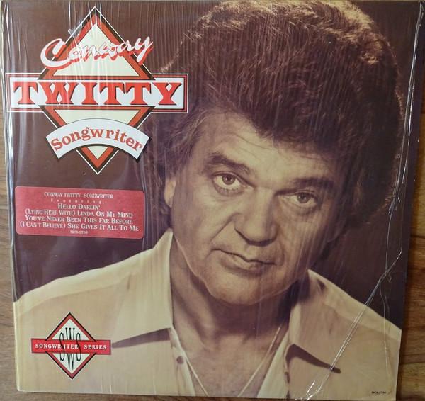Виниловая пластинка CONWAY TWITTY - Songwriter MCA5700 MCA Records 1986 США Кантри Б/у