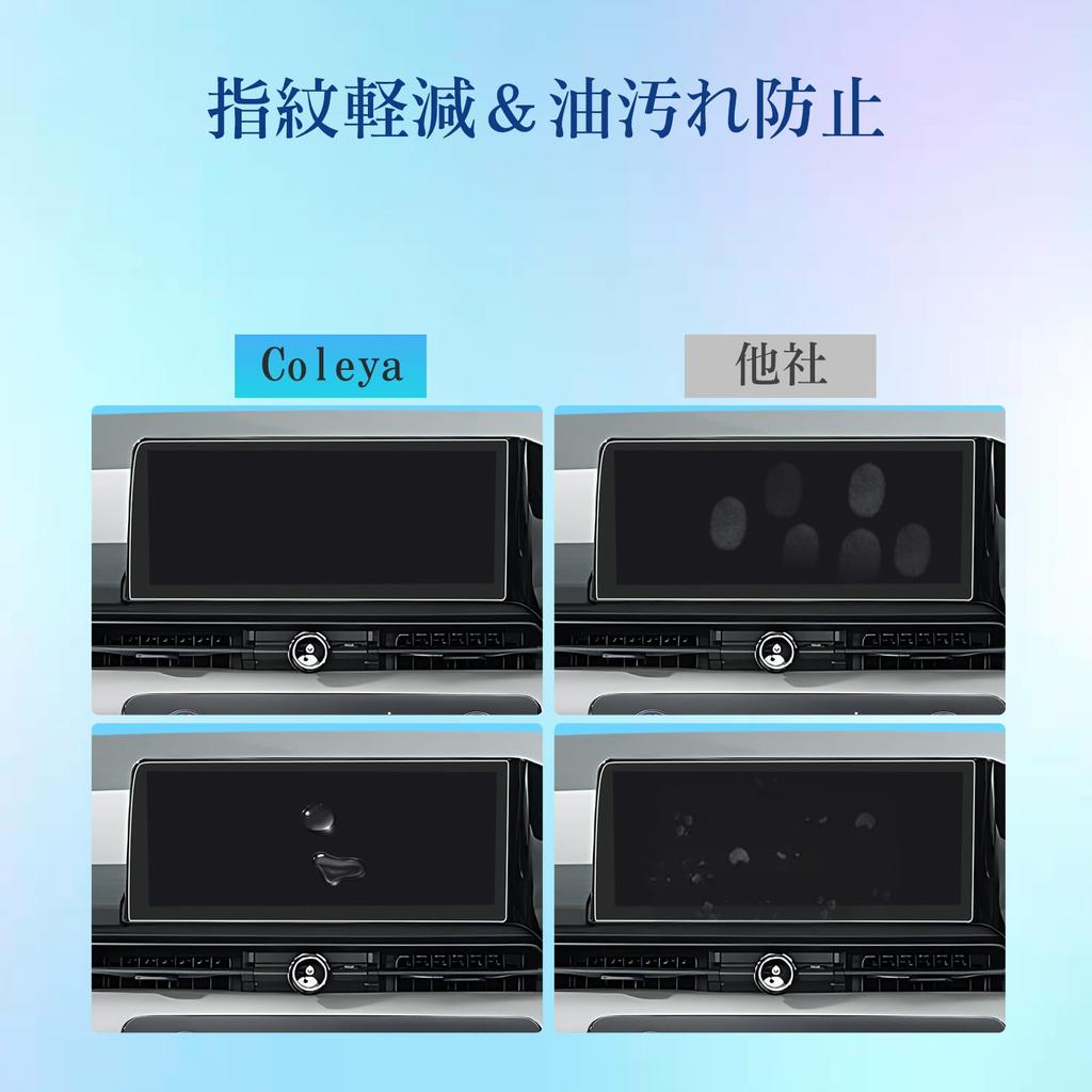 Coleya Защитные пленки для экрана приборной панели и ЖК-дисплея Nissan Serena C28 и простые в установке автомобильные аксессуары (6 упаковок) (6-е поколение) Навигация, Кондиционирование,