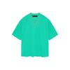 Fear of God Футболка Essentials с V-образным вырезом, мятный лист, топы унисекс, зеленая 125SP244212F