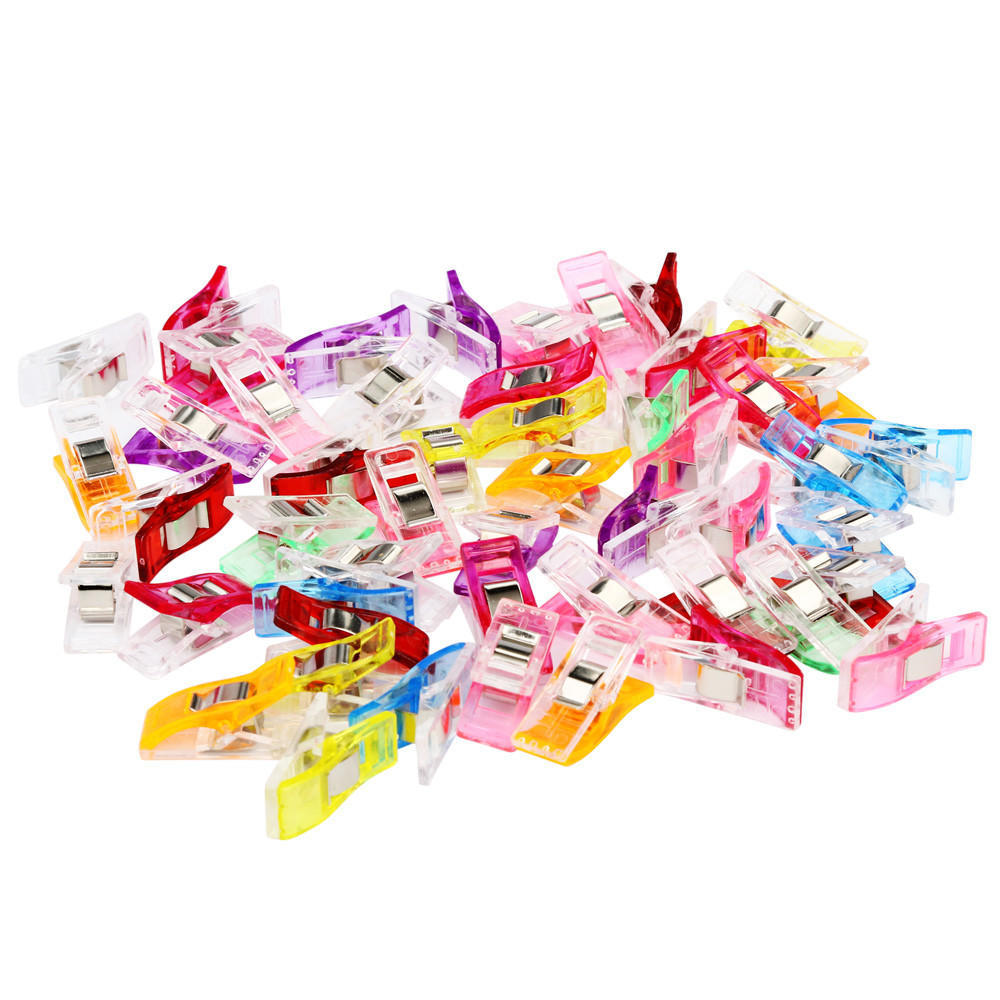 100 шт., пластиковые квилтеры, держащие чудо-зажимы, зажимы для шитья, ремесленные одеяла, переплет