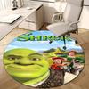 1pc Shrek3 Design Printed Area Round Carpet for Bedroom Living Room Home Decor Rugs Mat Non Slip Mat Rug for Bedside