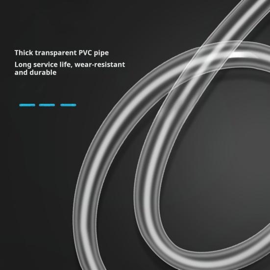 Многоцелевой всасывающий насос для жидкости Портативный ручной насос для перекачки топлива с высокопроизводительным шлангом Многоразовое масло