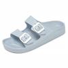 Summer New Men's Soft Sole Slippers Couple Style Beach Shoes Indoor Outdoor Dual Use Flat Bottom Slippers Lightweight Non Slip