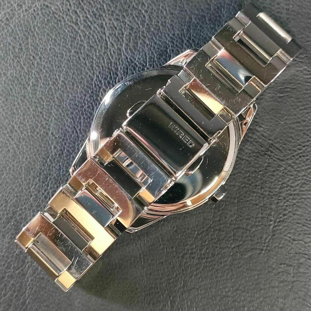 [USED] Extreme SEIKO Wired Red Silver Gold Solar