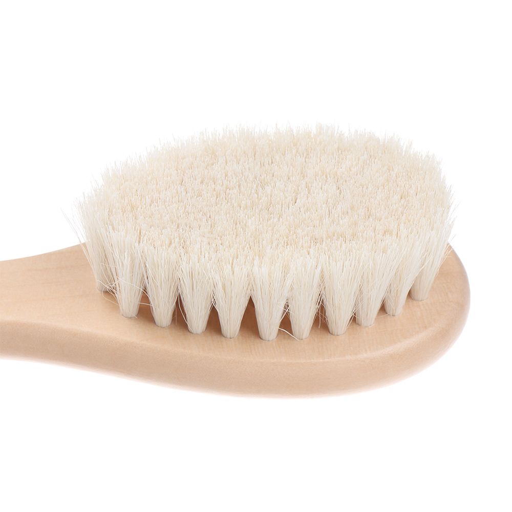 Инструмент для новорожденных Мягкая щетина Щетка из натуральной щетины Детская щетка Детская расческа Детская расческа для волос