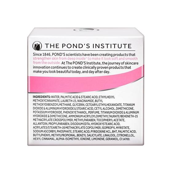 Дневной крем Pond'S Bright Beauty SPF 15, 50 г, нежирный, матирующий, ежедневный увлажняющий крем для лица - с ниацинамидом для осветления темных пятен и придания коже сияния