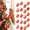 Рождественские акриловые украшения для собак, акриловые плоские подвесные украшения для рождественской елки, подвеска для собаки для дерева/автомобиля/рюкзаков