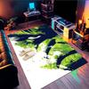 Superhero Power Burst Area Rug Suitable for Indoor And Outdoor,Carpets for Kitchens, Homes, Offices, Living Rooms,Home Decor,Christmas Gift