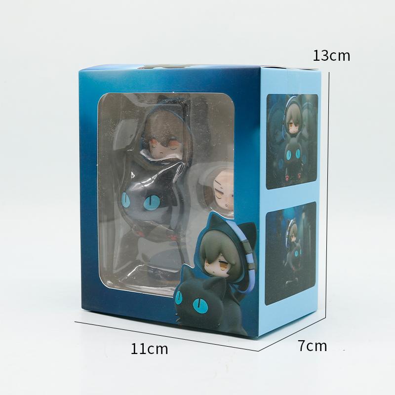 Original APEX-TOYS Arknights Happy Shake Phantom Q-version Wobbler 10CM PVC Anime Figure Collectible Toy for Boys Gift