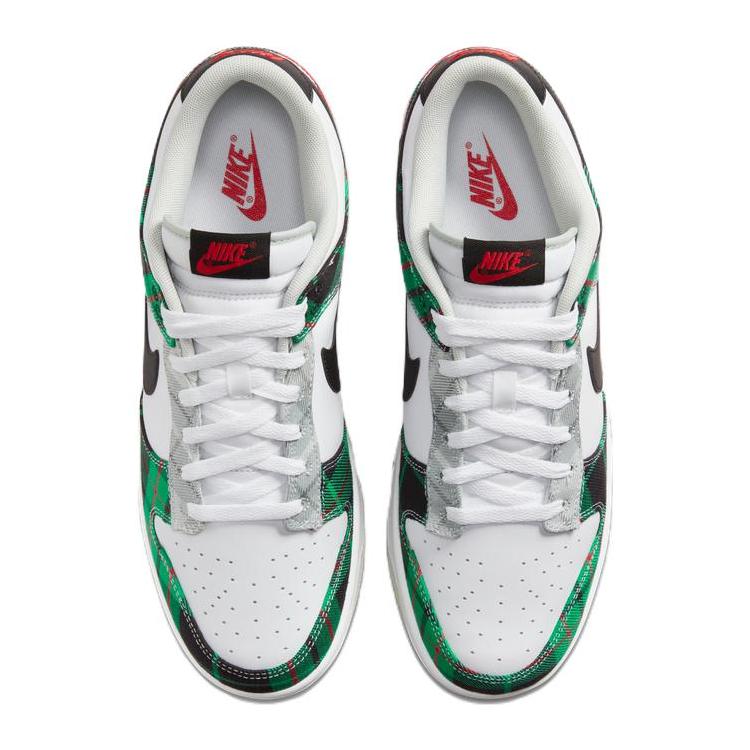 Nike Кроссовки Dunk Low в клетку тартан для скейтбординга, унисекс DV0827-100