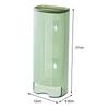 Wall Mount Storage Box Clear Visible Hollow Bottom Dustproof Socks Briefs Panties Underwear Organizer Holder Container
