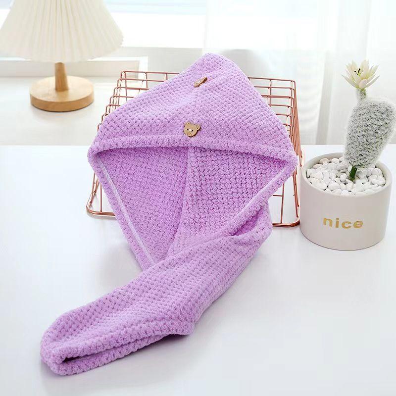 FactoryHot Sale Super Absorbent Printed Animal Print Quick-Dry Custom Logo Microfiber Hair Dry Towel Wrap for Home Spa Use