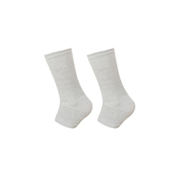 1/2Pairs Bamboo Foot Sleeves Ankle Brace Compression Socks Foot Pain Relief Pressure Relief Lightweight Foot Muffs Protective Gear