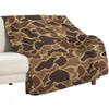Duck Camo Throw Blanket All Season Lightweight Soft Blanket for Bed
