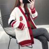 Fashion Spring Korean Version Loose Sweater Knitted Women Sweater Autumn Lazy Sweater Coat.