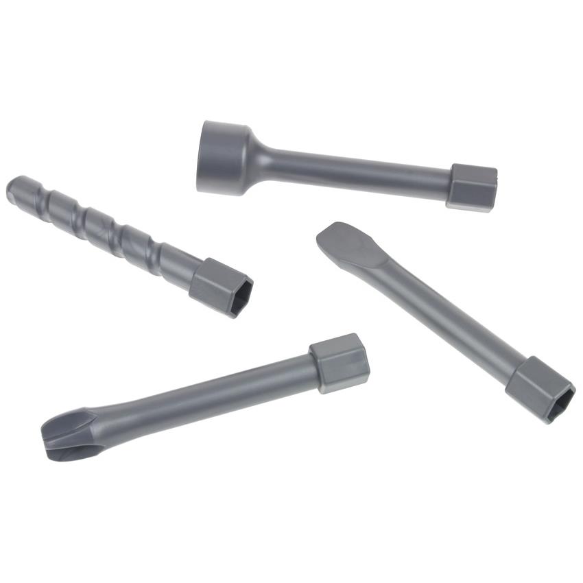 Cordless Drill Screwdriver Set of 4 Attachments for Little Handyman