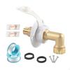 Brass Water Inlet Adapter for RVs And Boats
