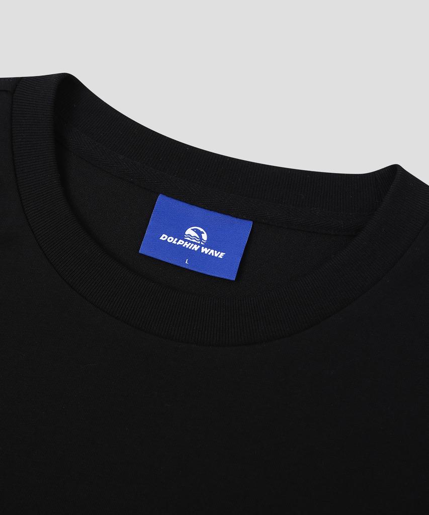 DOLPHIN WAVE APPAREL [3 шт.] Футболка с логотипом-аркой дельфина Белый & Белый & Черный