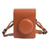 Stylish PU Leather Camera Bag for Automat Camera Case Shoulder Bag with Soft AntiScratch Lining for Travel Photography
