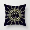Home Bedroom Living Room Sofa Cushion Cover Decoration Sun Moon Mandala Series Pattern Printing Pillowcase