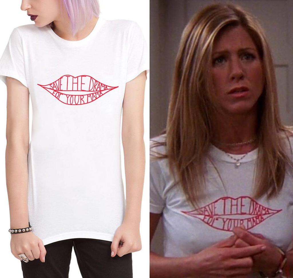 Friends Rachel Save the Drama for your Mama T-Shirt, Men's and Women's Sizes
