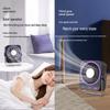 Ice Pack Cooling Desktop Fan: Digital Display, Portable, High-Speed Wall-Mount, Tabletop Small Fan for Home/Office