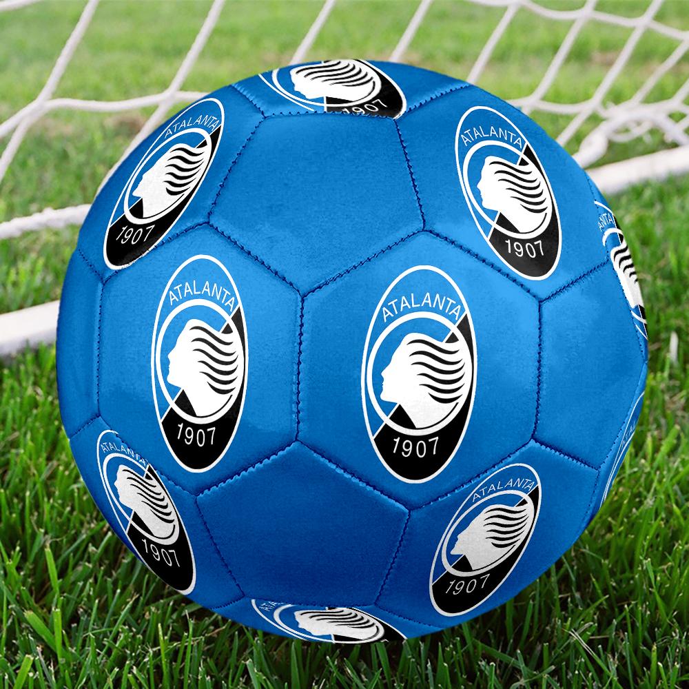 Atalanta BC Soccer Ball, colorful, suitable for all ages, machine-stitched, PVC material, competition grade,size5 Soccer Ball, durable and high bounce